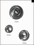 Titanium Spiral Post Earrings
